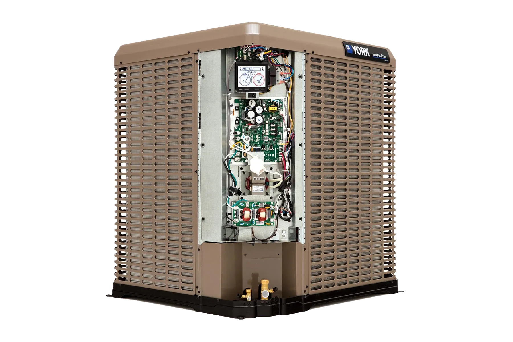 York variable-capacity outdoor air conditioner condenser unit